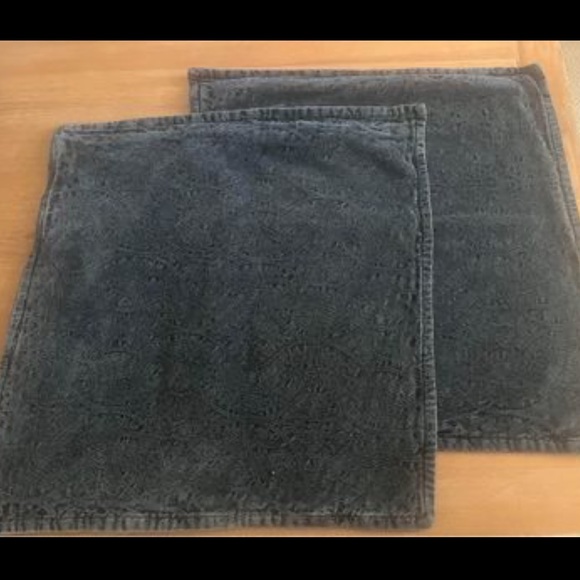 Pottery Barn Accents Pottery Barn Pillow Covers Navy Blue Poshmark